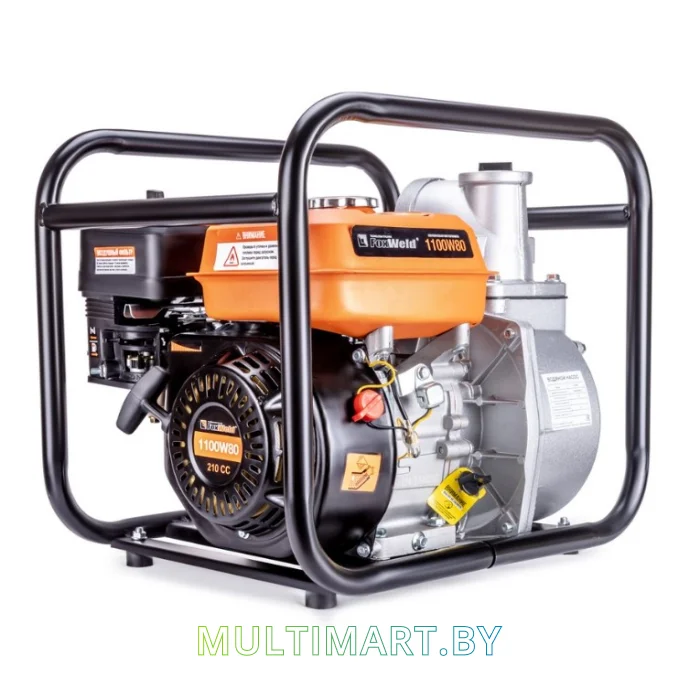 Мотопомпа FoxWeld 1100W80